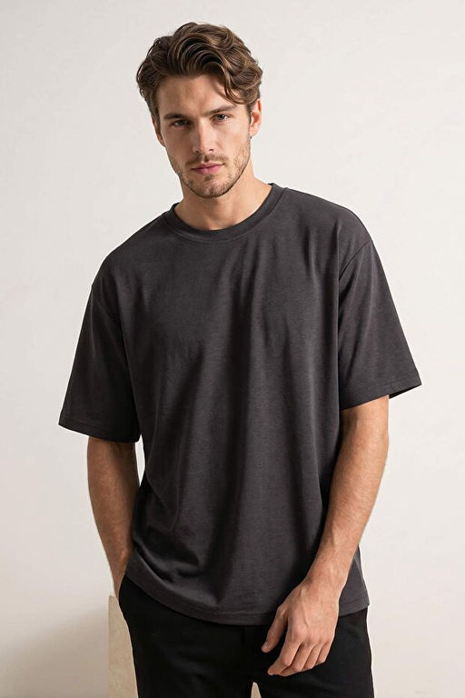 F_me Wardrobe Essentials D___k Omuz Regular Fit Yumu_ak Tu_e Modal T-Shirt TMNSS26TS00007 - Trendyolmilla фото 2