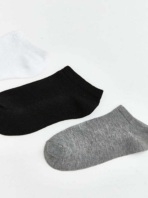 K?z ?ocuk Patik ?orap 3l?