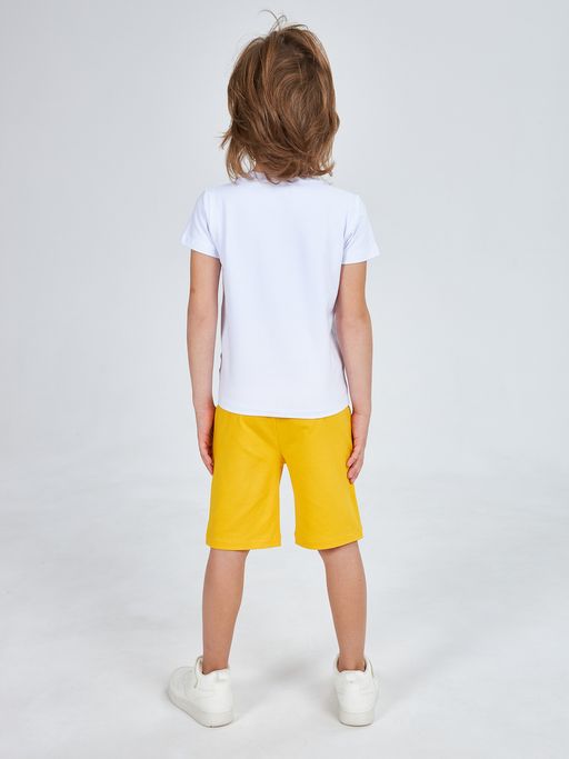 Желтые шорты для мальчика - Kogankids фото 5