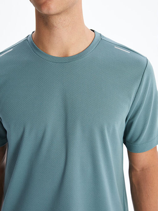 Bisiklet Yaka K?sa Kollu Erkek Spor Ti??rt