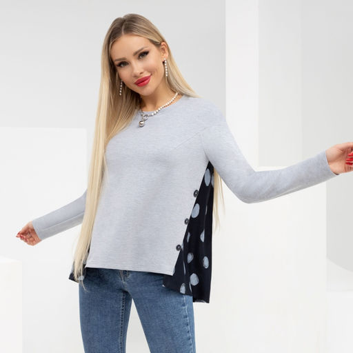 Блуза Гармония с собой (грей) - Charutti фото 4