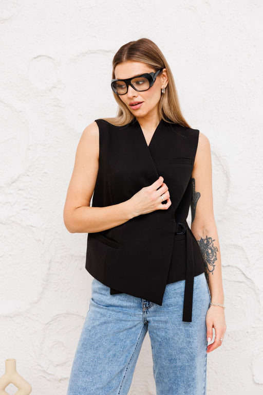 Жилет AmberA 1080 черный  фото 6