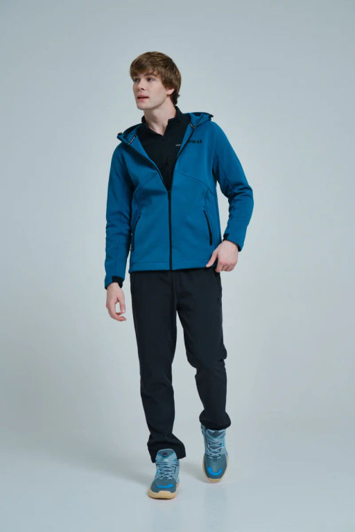 Толстовка на молнии с капюшоном Синий - Anta фото 3