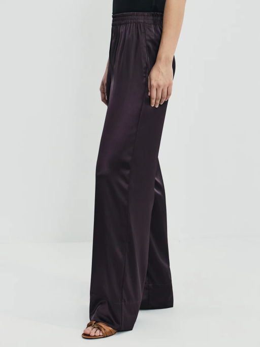 Атласные широкие брюки / Zarina