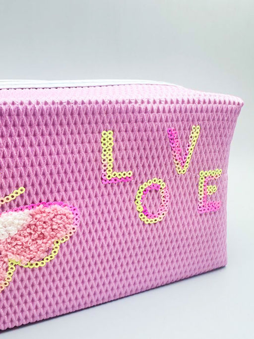 Sunflower Пенал-косметичка детская LOVE 11653-7, сиреневый