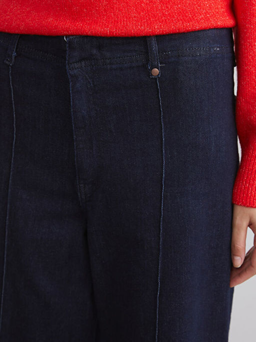 Wideleg Kad?n Jean Pantolon