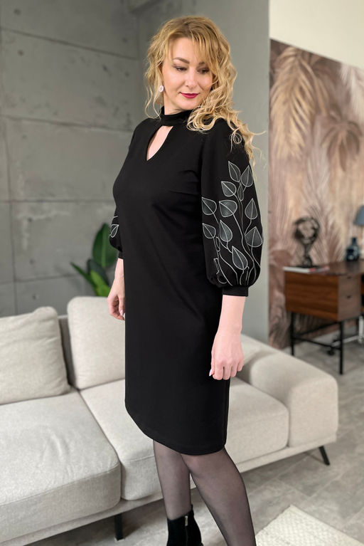 Платье Rumoda 2165 черный фото 10