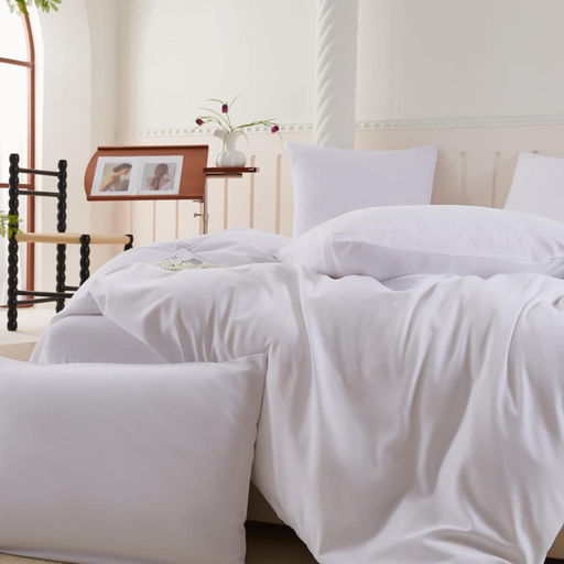 КПБ Candies Бархат Сатин с простыней на резинке по кругу CANBSR01 Семейный