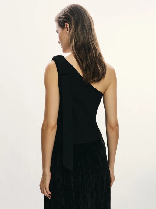 Топ асимметричный с бантом / Zarina