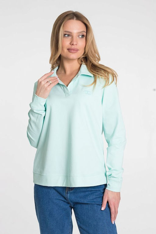 Футболка М324027ВШб Ментол - Елена фото 7