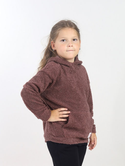 CRB wear / CWKG 63991-33-427 Толстовка для девочки,какао  фото 2