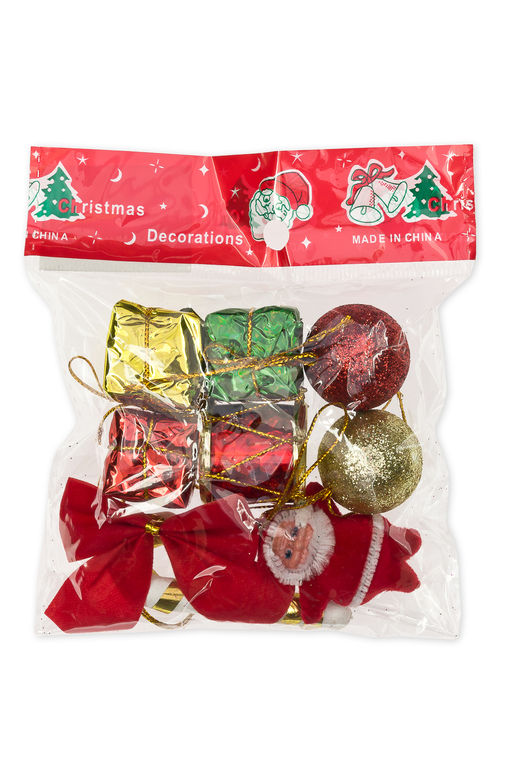 Новогодние украшения (9 шт) Ассорти SF-3513, №10 - Больше подарков фото 2