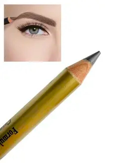 FFleur карандаш ES 7616 тон 117 СЕРЫЙ для бровей с расчёской