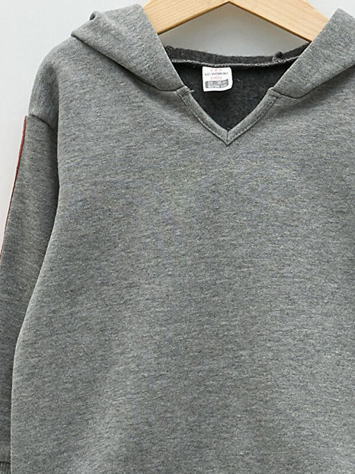 Uzun Kol Basic K?z Bebek Hoodie - Waikiki фото 3
