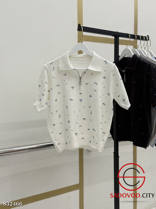 Футболка поло на полузамке - Bruno фото 4