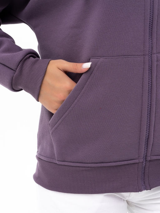 Толстовка жен.арт.286/2-2,серо-лавандовая