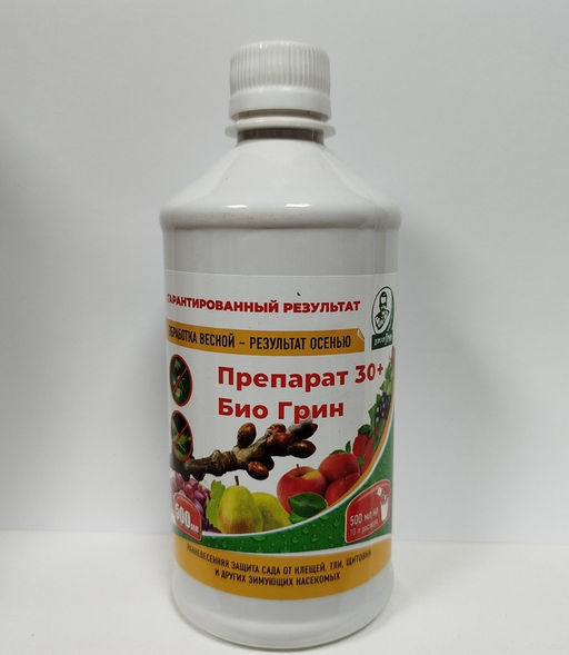 Препарат 30 плюс Био Грин 500 мл (1/9 шт) Евро