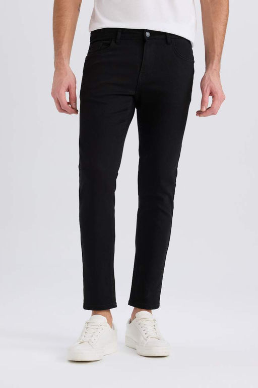 Carlo Skinny Fit Ekstra Dar Kal?p Normal Bel Ekstra Dar Paca Jean Pantolon - Defacto фото 2
