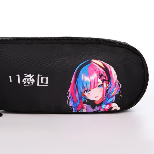 Набор 2 в 1, рюкзак, пенал Аниме девочка, 42х28х13 см, цвет черный - NAZAMOK KIDS фото 9