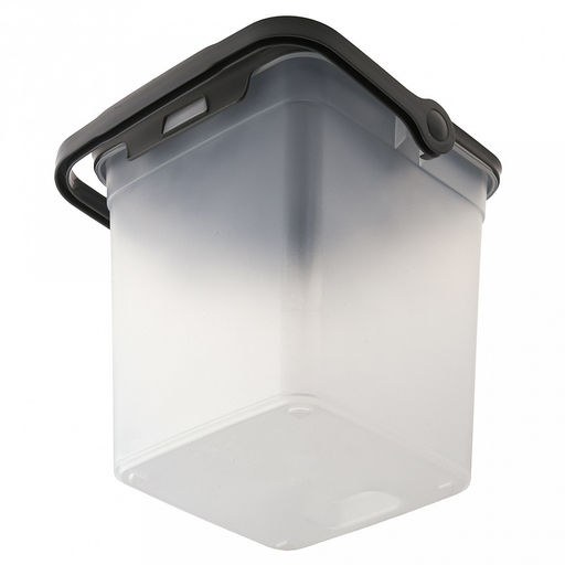 Контейнер для стирального порошка пластмассовый "Smart" 6,5л, 23,5х22х23см (Россия)