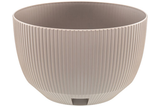 Кашпо 9,4 л 29*29*23 см "Винто" темно-бежевый (модель 661)