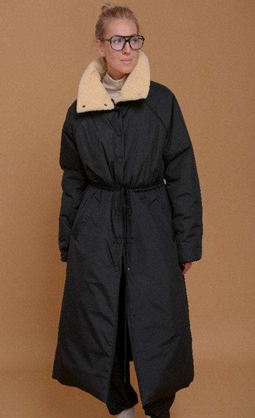 Утепленное пальто - N.u.d.e фото 2