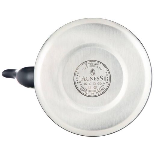 ЧАЙНИК AGNESS МАКИ СО ВСТРОЕННЫМ СВИСТКОМ И ФИЛЬТРОМ 1500 МЛ