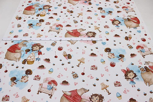 Перкаль Ароматное чаепитие, ш.1.5м, хлопок-100%, 105гр/м.кв - Купава фото 4