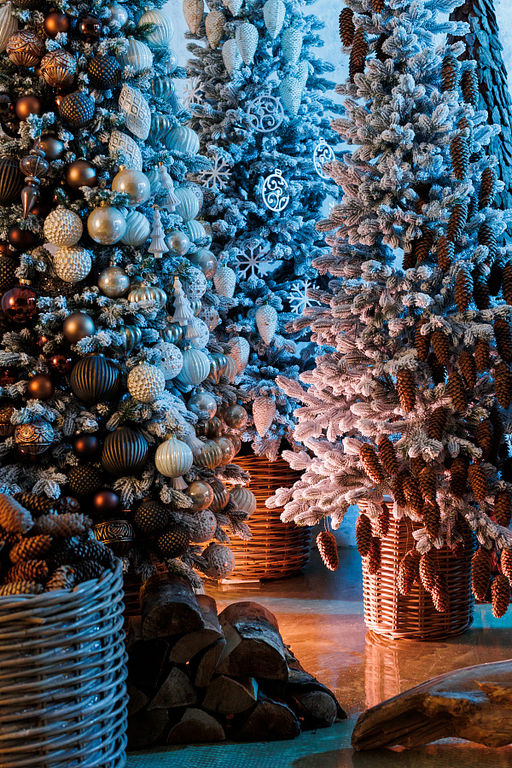 Ель искусственная заснеженная Тикко 2,2 м - Max christmas фото 6