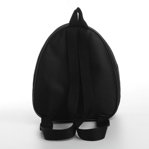 Рюкзак детский Кот в костюме акулы, 23*20,5 см, отдел на молнии, цвет черный - NAZAMOK KIDS фото 4