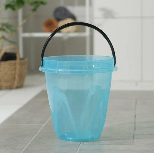 Ведро Лайт 10л прозрачное арт. РД 10033044,10033056,100333068,10033080 РАДИАН