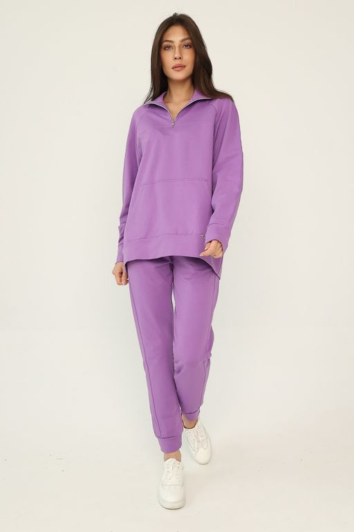 Брюки женские 277L3-15 фиолетовый - Solo mio фото 2