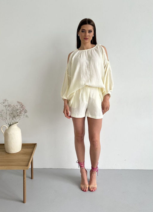 Костюм AURA 9159-176 ванильный  фото 2