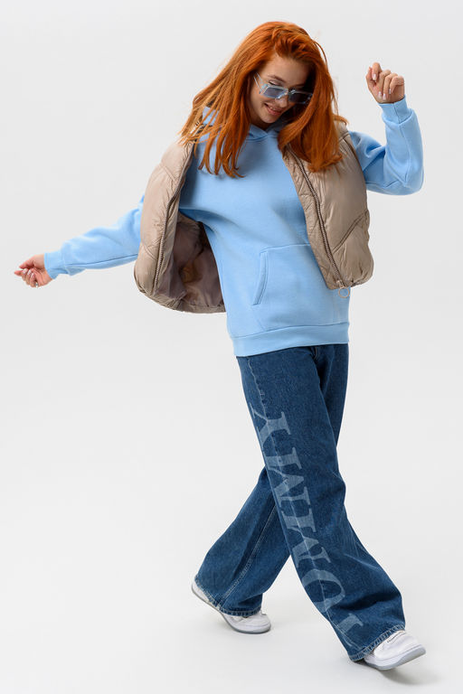 Толстовка женская оверсайз 14428