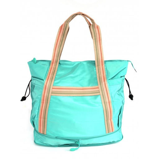 Сумка женская текстиль BoBo-1709, 1 отдел, зеленый 261683  фото 3