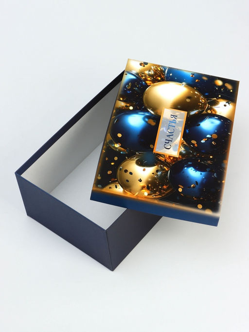 Набор подарочных коробок 10 в 1 «С Днём Рождения», 32.5×20×12.5 - 12×7×4 см