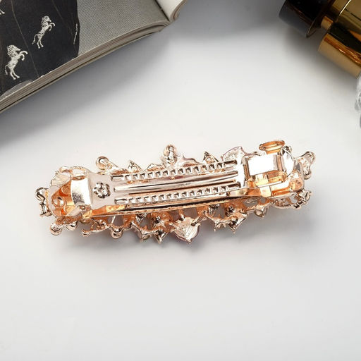 Заколка - автомат для волос «Моника», бабочки, 9 см