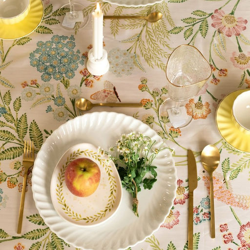 Скатерть «Доляна. Летние цветы» 145×220 см