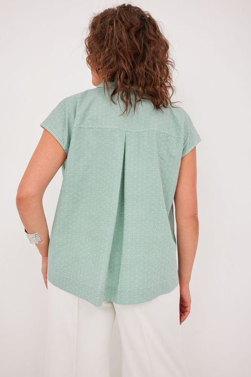 Блуза BegiModa 4125-Р шалфей