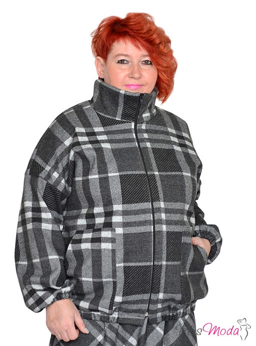 Жакет-парка Модель №1907 размеры 44-84 - Plusmoda фото 25