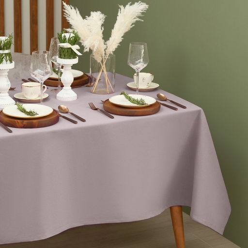 Скатерть Этель «Kitchen» 150×250 см, цвет сиреневый, 100% хлопок, саржа 220 г/м²