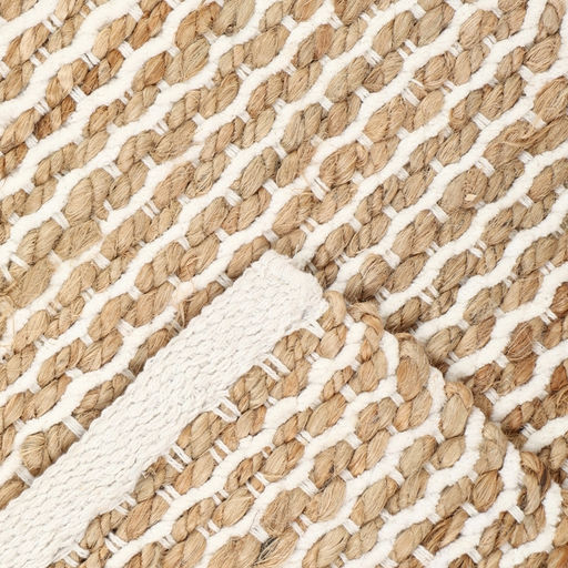 Ковер Этель Natural 120*180см, 40%хлопок/ 60% джут, 2000 гр/м2