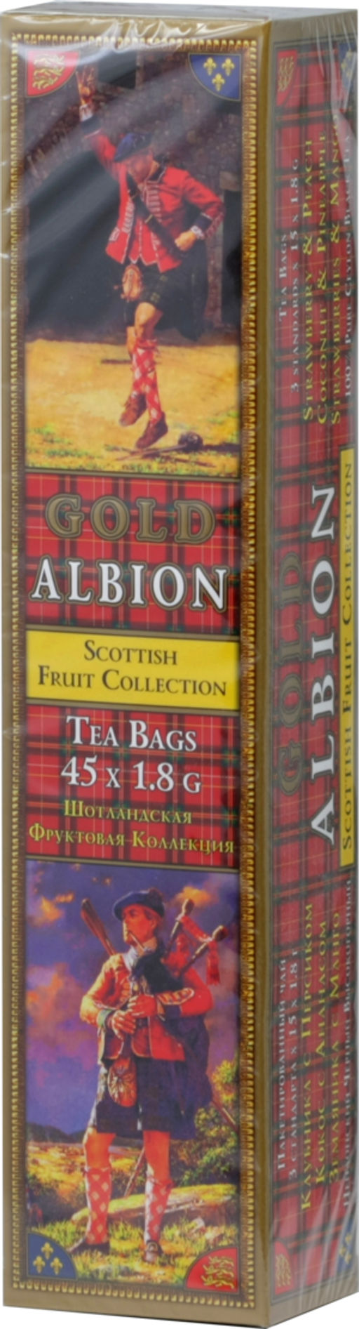 Albion. Шотландская Фруктовая Коллекция 81 гр. карт.пачка, 45 пак. ШРИ-ЛАНКА