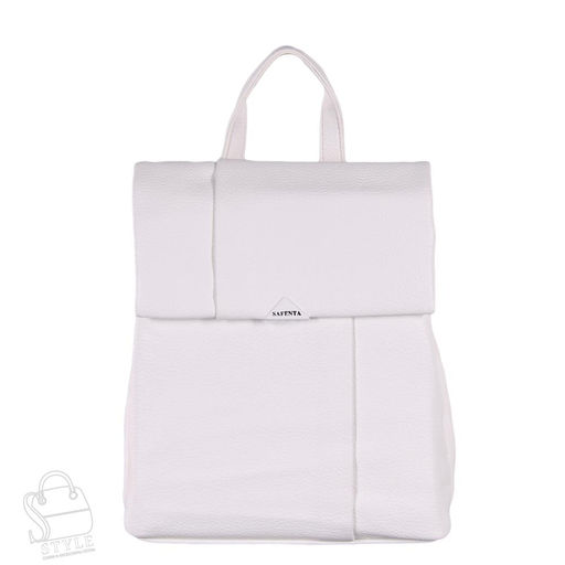 Рюкзак женский 575679 white Velina Fabbiano-Safenta/30 в Новосибирске