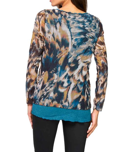 Блузка, петроль - Ashley brooke фото 4