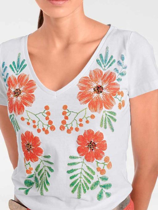 Футболка, белая - Ashley brooke фото 5