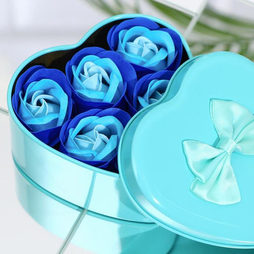 Мыльные розочки, трёхцветные, набор 6 шт. - SB BEAUTY фото 4