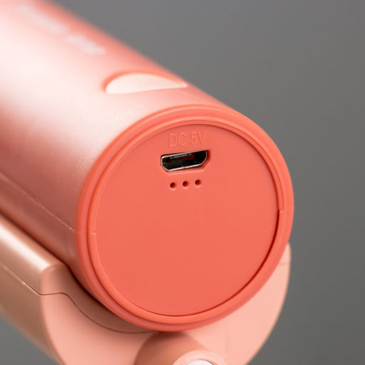 Настольная лампа «Лансер» LED 3.5 Вт USB АКБ красно-розовый 11×15×45 см RISALUX