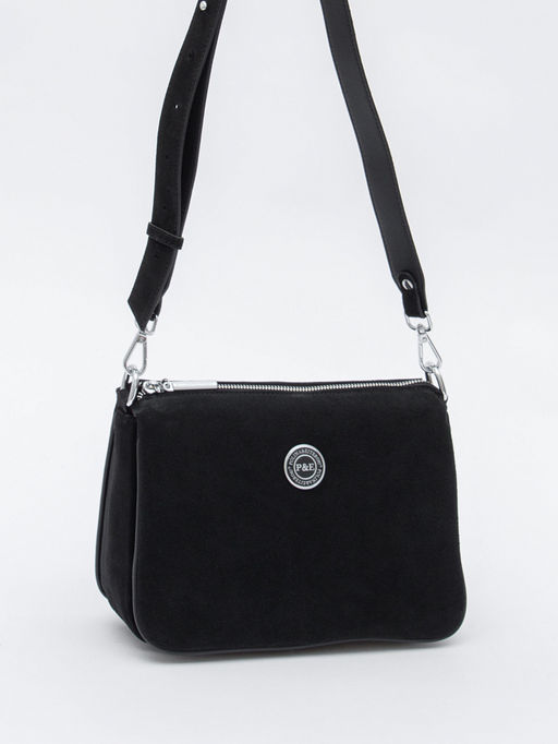 Сумка 1035CF black Polina&Eiterou