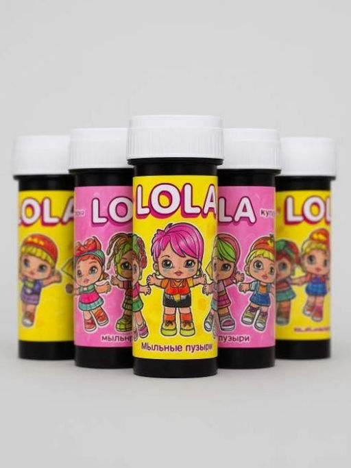 Мыльный пузырь"LOLA" 50 мл. (упаковка - 6 шт.)
